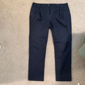 Men's Bonobos Pleated Navy Pants